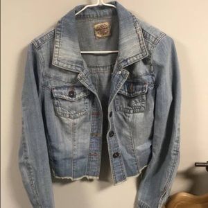 Highway Jeans cutoff denim jacket